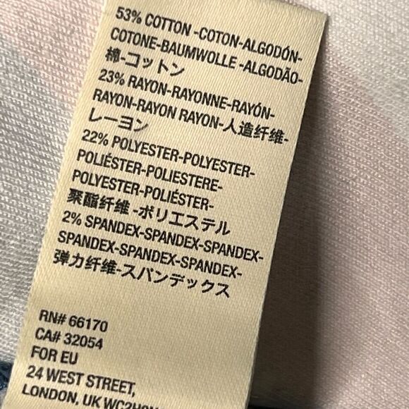 Rare Free People Stars and Stripes pull on Penny Flares Womens Sz 27 - Picture 12 of 12